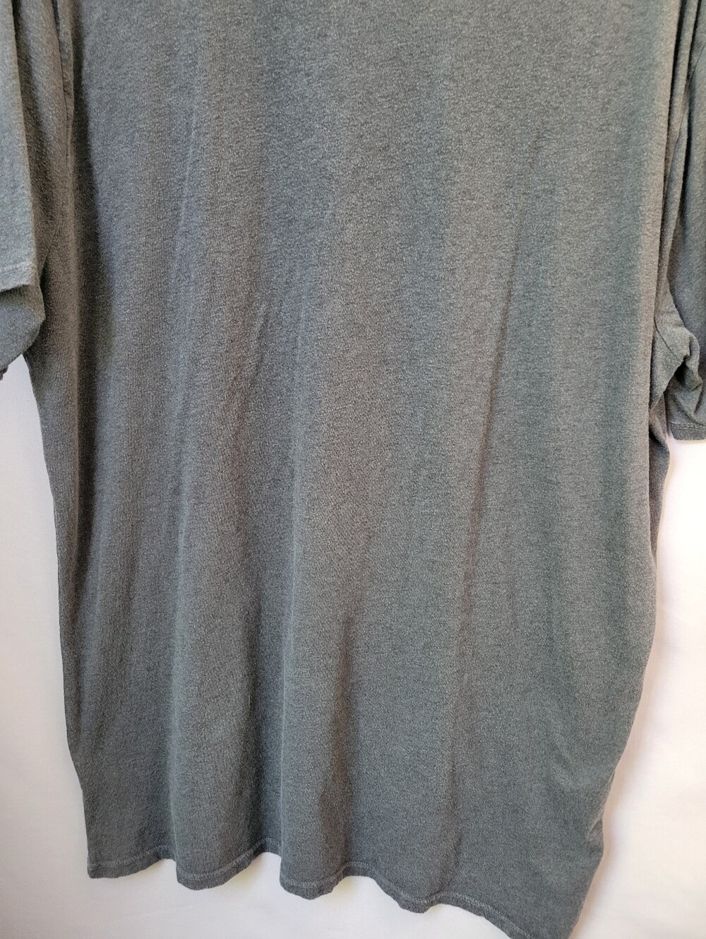 Gustin Crew Neck Short Sleeve Tee Shirt Gray M - Picture 7 of 12
